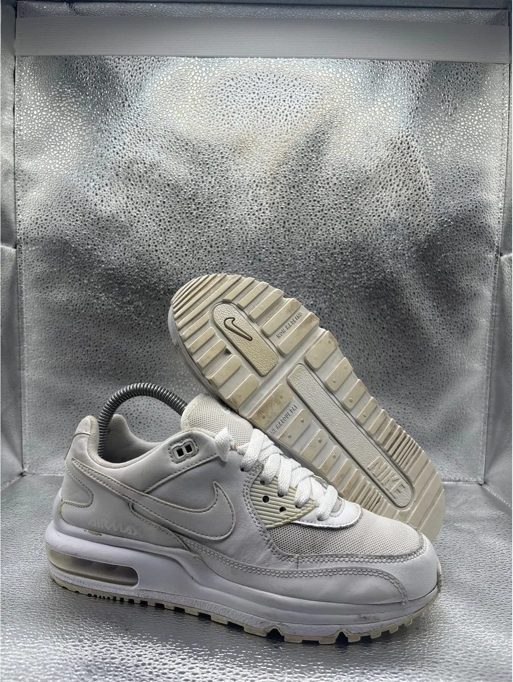 Nike air max wright triple white